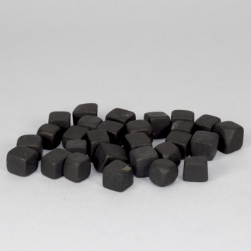 Roulé 50u/kg(250g) Shungite 2-3cm pcs. environ