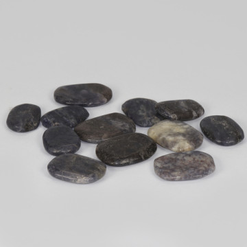 Polished Iolite flat tumbled 3-4cm