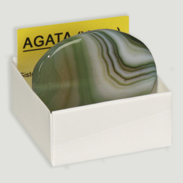 Green Agate Flat Roll 4x4