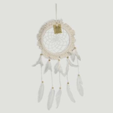 Dreamcatcher with rope edge 16cm