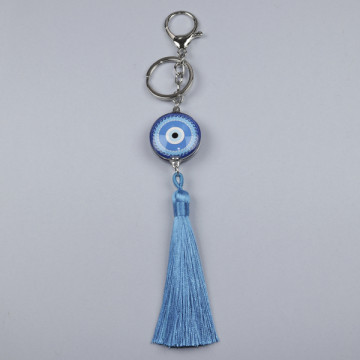 Porta-chaves Hook 112 com carácter variado e pompom