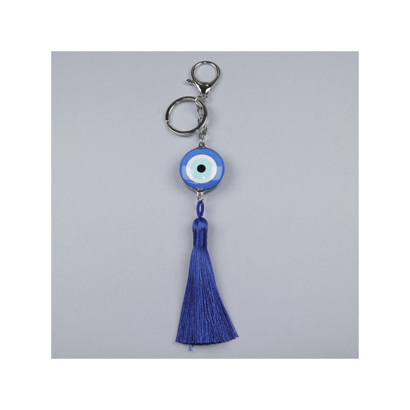 Porta-chaves Hook 108 com carácter variado e pompom Porta-chaves Hook 108 com carácter variado e pompom