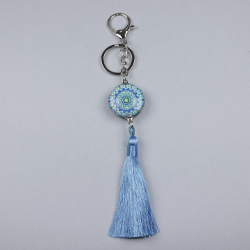 Hook 104 Keychain with varied character and pompom