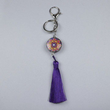 Hook 102 Keychain with varied character and pompom