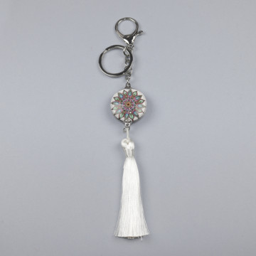 Hook 97 Keychain with varied character and pompom
