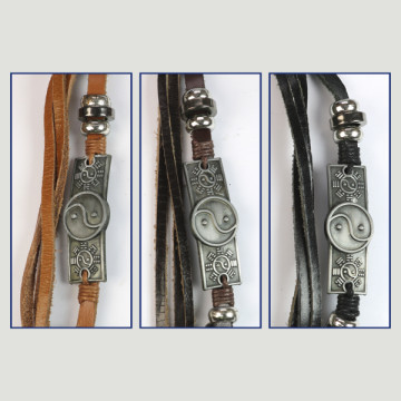 Hook 70 Leather Bracelet. Assorted Models