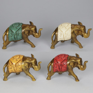 Elephant beef 12x8cm assorted color