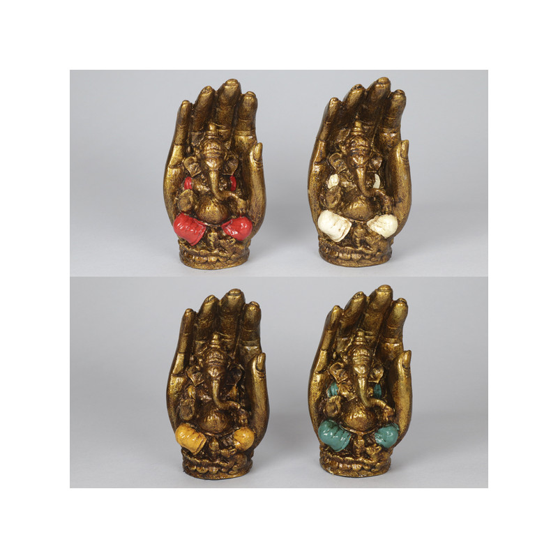 Ganesha in vertical hand res 9x17cm assorted color Ganesha in vertical hand res 9x17cm assorted color