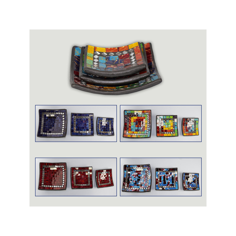 Set3/Terracotta bowl + mosaic C assorted color Set3/Terracotta bowl + mosaic C assorted color