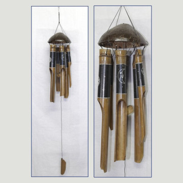 Mobile bamboo coconut planets t30cm 40cm