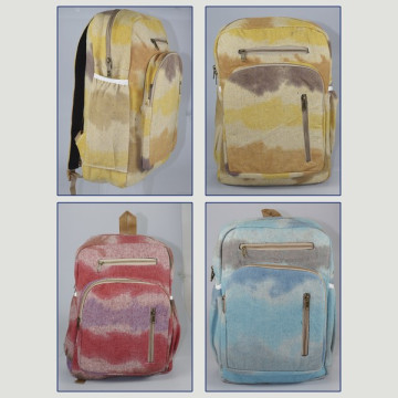 Cotton backpack 28x40cm assorted colors