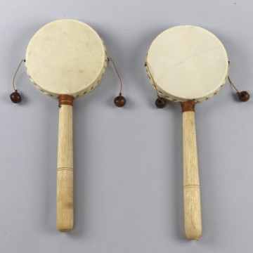 Drum on stick 21cm diameter .6cm smooth