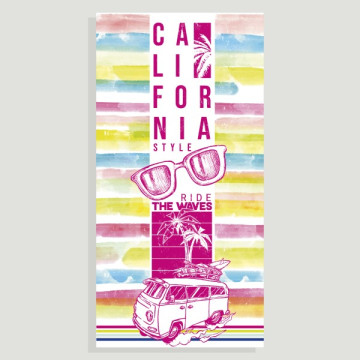 Hook 04, Beach towel - color: California Assortment and Design