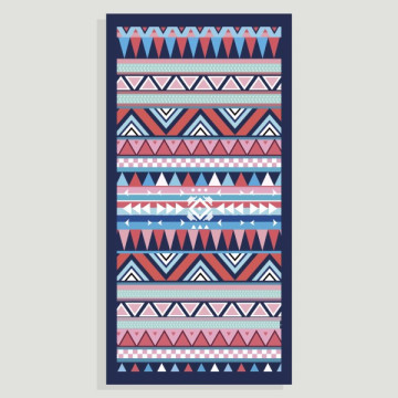 Hook 16, Beach Towel - Color: Assorted and Native Woven Design
