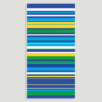 Hook 24, Beach towel - color: Assortment and Design Straight lines