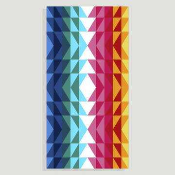 Hook 32, Beach towel - color: Assorted and Modern woven design