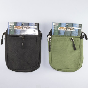 Gancho 05 - Bolso hombre 100% Poliéster. Color: Negro-Verde