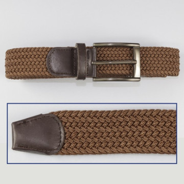 Hook 15b, Elastic Belts - color: Brown