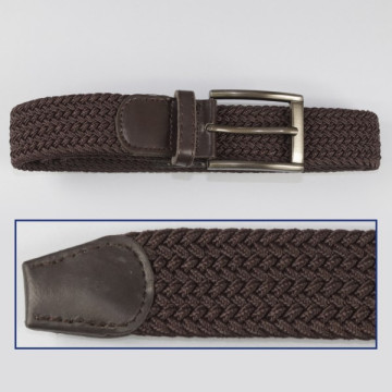 Hook 17b, Elastic Belts - color: Dark Brown