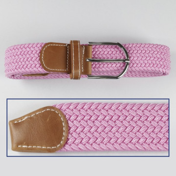 Hook 28b, Elastic Belts - color: Pink with brown tips