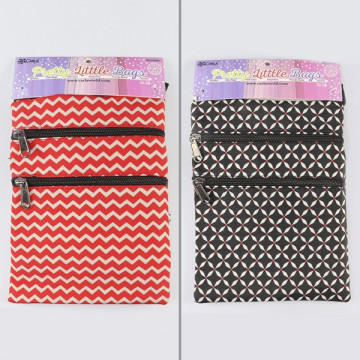 Gancho 07 -  Bolsito 100% Poliéster. Dos colores.