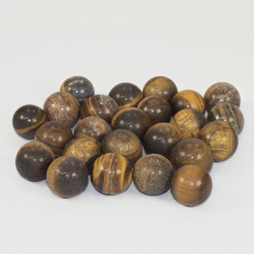 REPLACEMENT of the Mineral Spheres Display: Tiger Eye