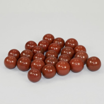 REPLACEMENT of the Mineral Spheres Display: Red Jasper