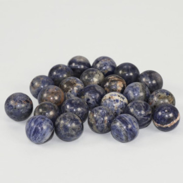 REPLACEMENT of the Mineral Spheres Display: Sodalite