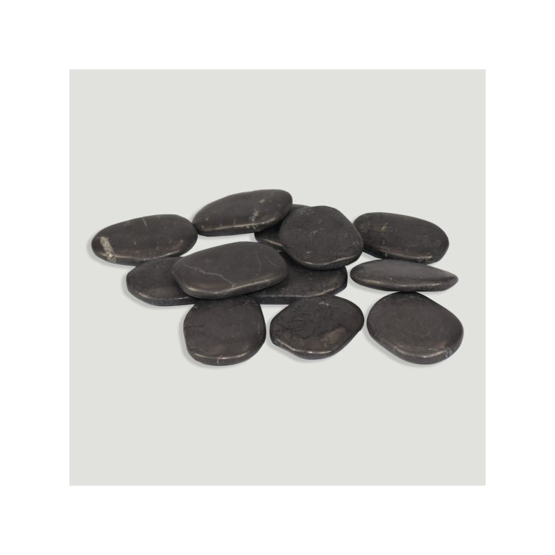 Shungite polido caído aproximadamente 3-4 cm Shungite polido caído aproximadamente 3-4 cm