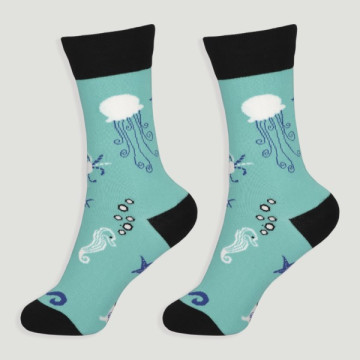 Hook 24 - Stockings with design: under the sea