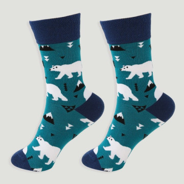 Hook 27 - Stockings with the design of: polar bear