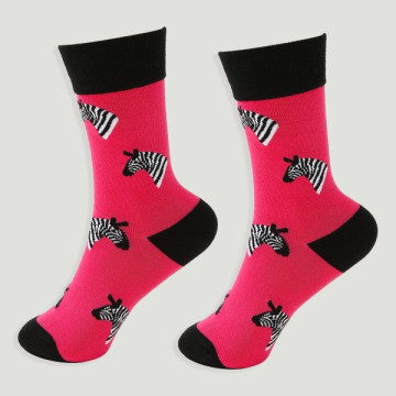 Hook 41 - Stockings with design: zebra
