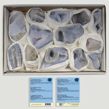 Raw Geode Chalcedony 2kg...