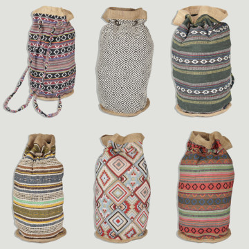 Bolso algodón multiformas. Surtido. 20x50cm aprox