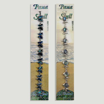 Hook 27 - Abalone bracelet with metal clasp. Assorted models.