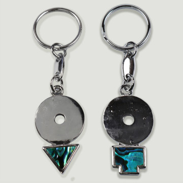 Hook 74 - Abalone Keychain. Varied model.