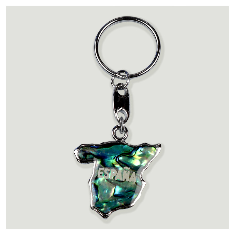 Hook 70 - Abalone Keychain. Model: "España" Hook 70 - Abalone Keychain. Model: "España"