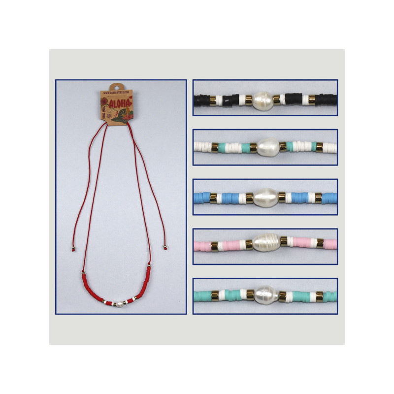 Hook 14. Adjustable necklace. Model: pearl Hook 14. Adjustable necklace. Model: pearl