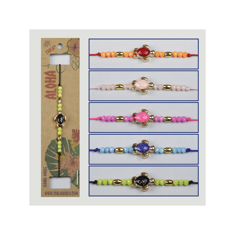 Gancho 45. Pulsera ajustable. Modelo: tortuga Gancho 45. Pulsera ajustable. Modelo: tortuga