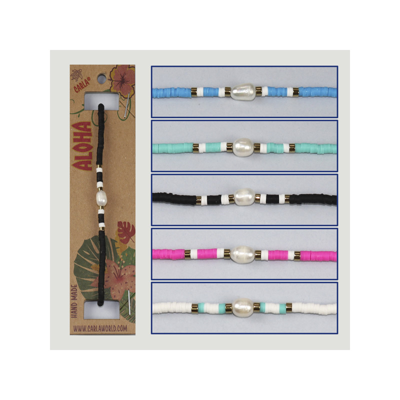 Gancho 96. Pulsera ajustable. Modelo: perla Gancho 96. Pulsera ajustable. Modelo: perla