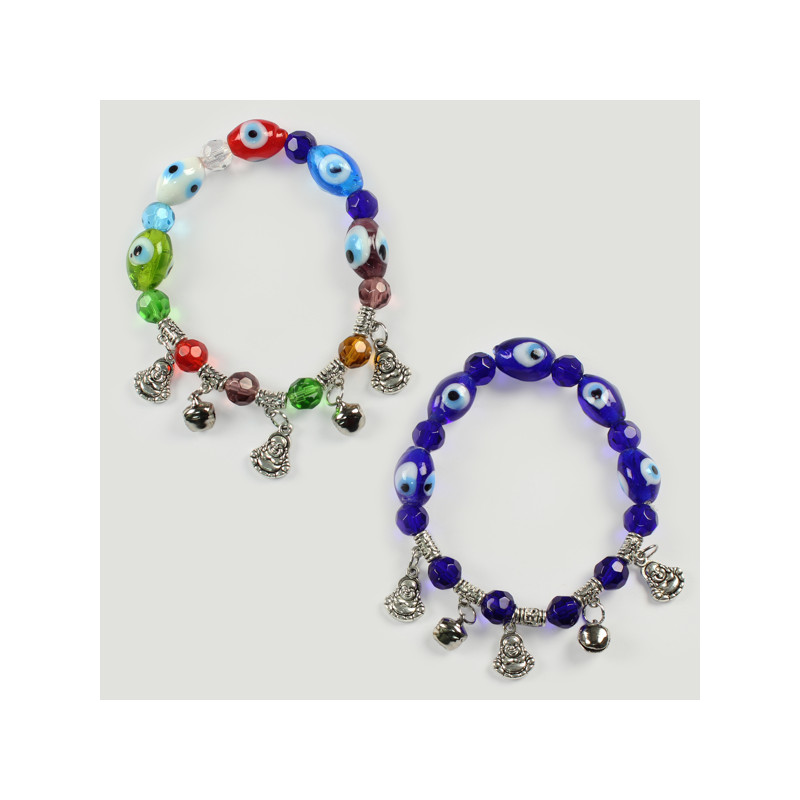 Hook 33. Elastic bracelet. Turkish eye Hook 33. Elastic bracelet. Turkish eye