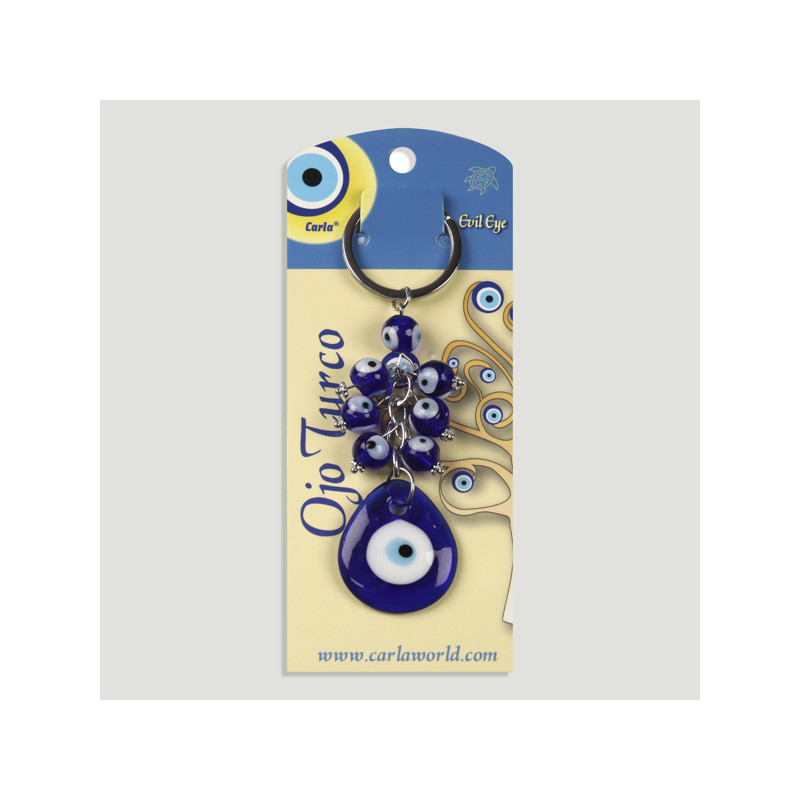 Hook 51. Metal key ring. Turkish Eye with Turkish Eye Hook 51. Metal key ring. Turkish Eye with Turkish Eye