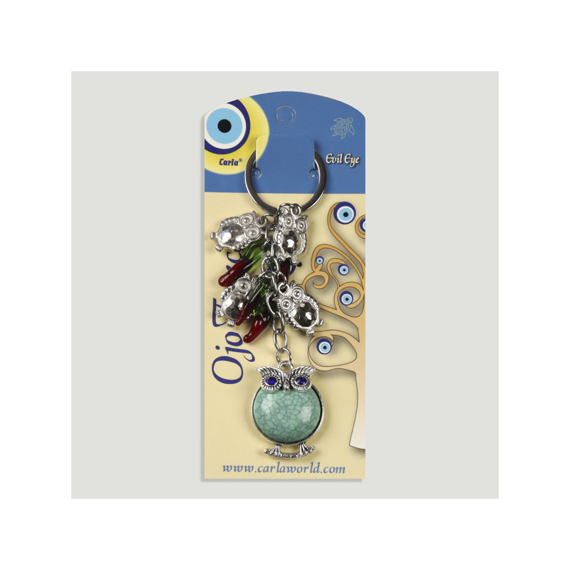 Crochet 57. Porte-clés en métal. Oeil turc avec oeil turc Crochet 57. Porte-clés en métal. Oeil turc avec oeil turc