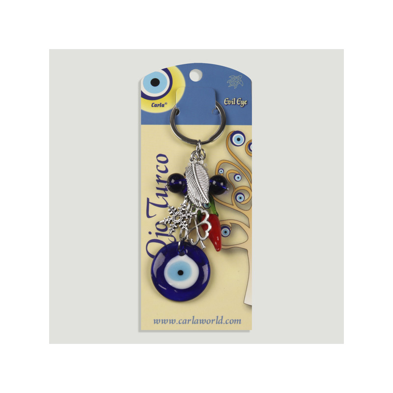Hook 61. Metal key ring. Turkish Eye with Turkish Eye Hook 61. Metal key ring. Turkish Eye with Turkish Eye