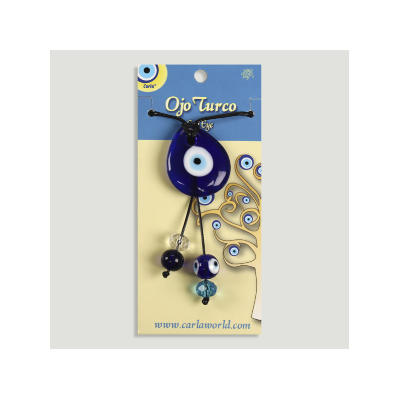 Hook 75. Pendant with cord. Turkish eye Hook 75. Pendant with cord. Turkish eye