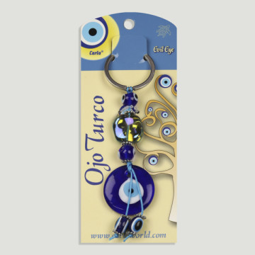 Hook 81. Keychain. Turkish eye