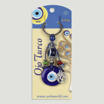 Hook 87. Keychain. Turkish eye