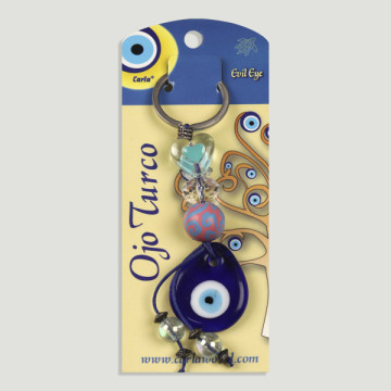 Hook 92. Key ring. Turkish eye