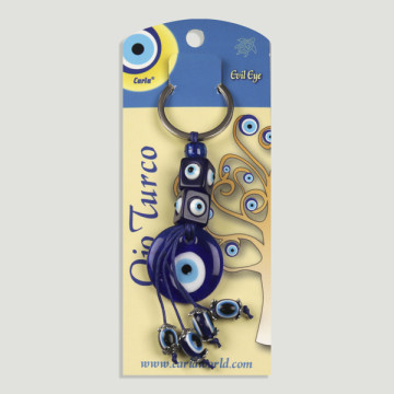 Hook 95. Key ring. Turkish eye