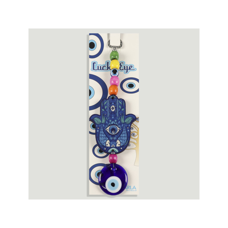 Hook 22. Crystal amulet. Turkish eye. 18/20cm Hook 22. Crystal amulet. Turkish eye. 18/20cm